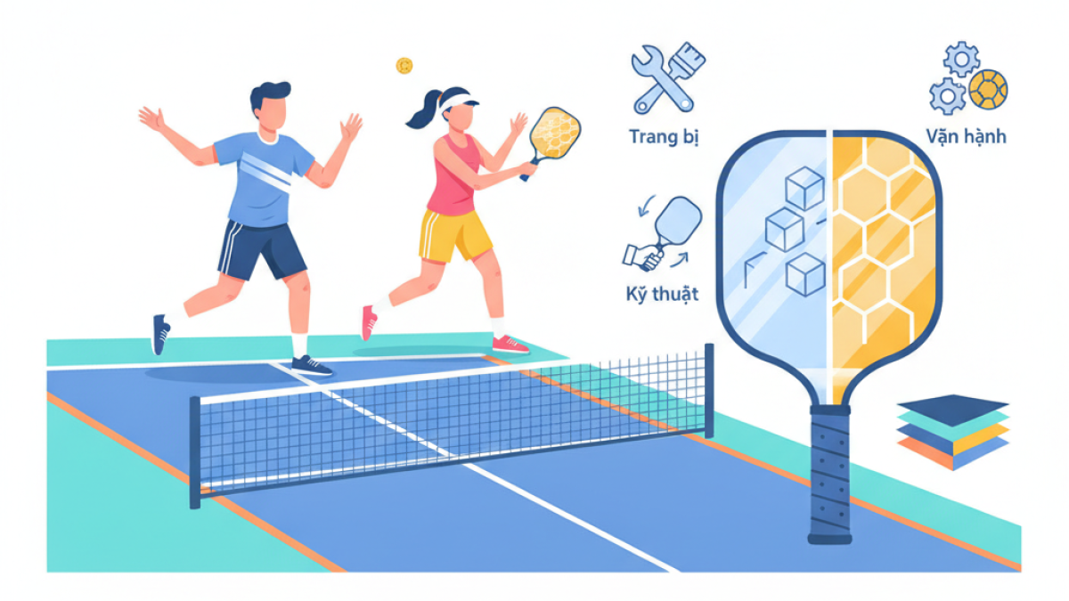 Chăm Sóc Vợt Pickleball Đúng Cách: Từ Bề Mặt Đến Tay Cầm, Giữ Trang Bị Luôn Sẵn Sàng Cho Mọi Trận Đấu!
