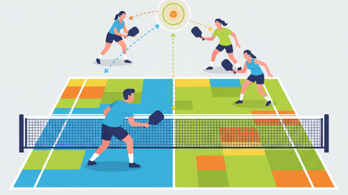 Chiến Thuật Vị Trí trong Đánh Đôi Nam Nữ Pickleball: Tận Dụng Điểm Mạnh Cá Nhân để Giành Chiến Thắng